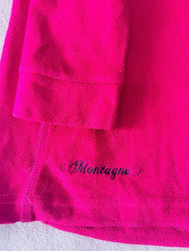 Sudadera Montagne Micro polar Fucsia Talla XS