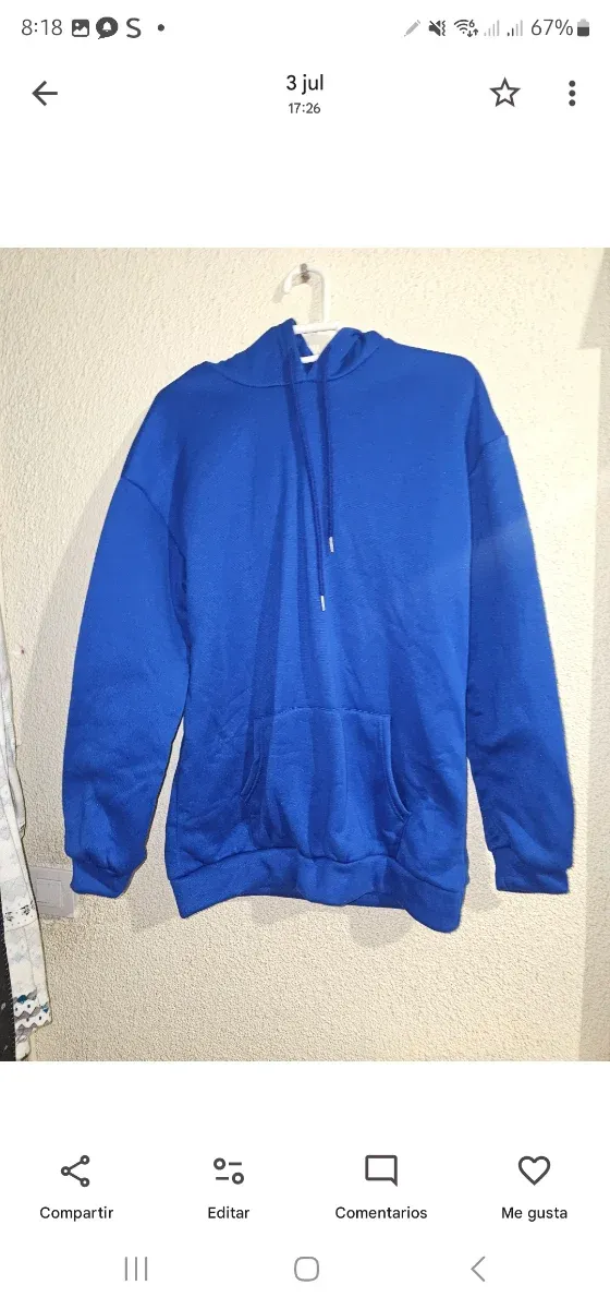 Sudadera con cremallera y capucha