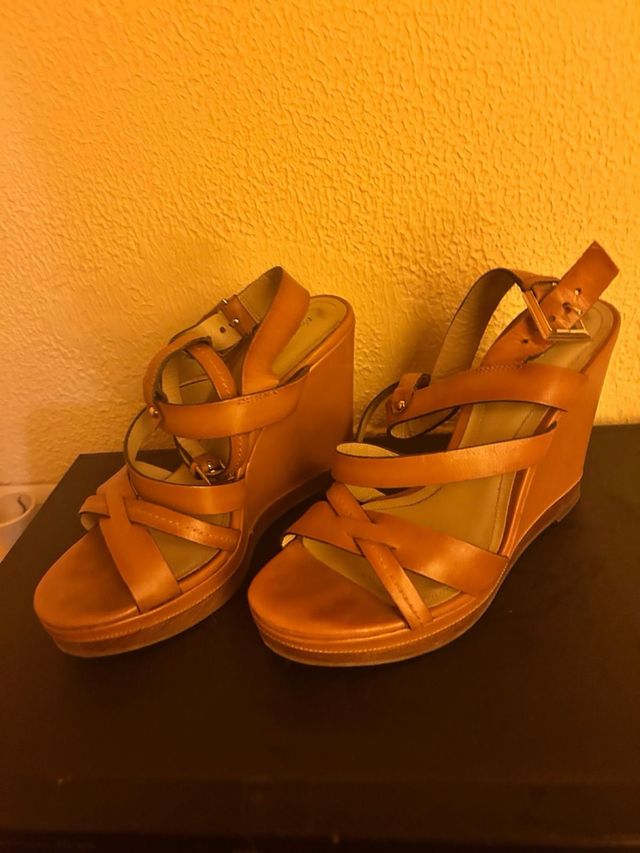 zapatos de piel Talla 37