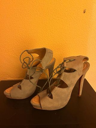 zapatos de piel Talla 37