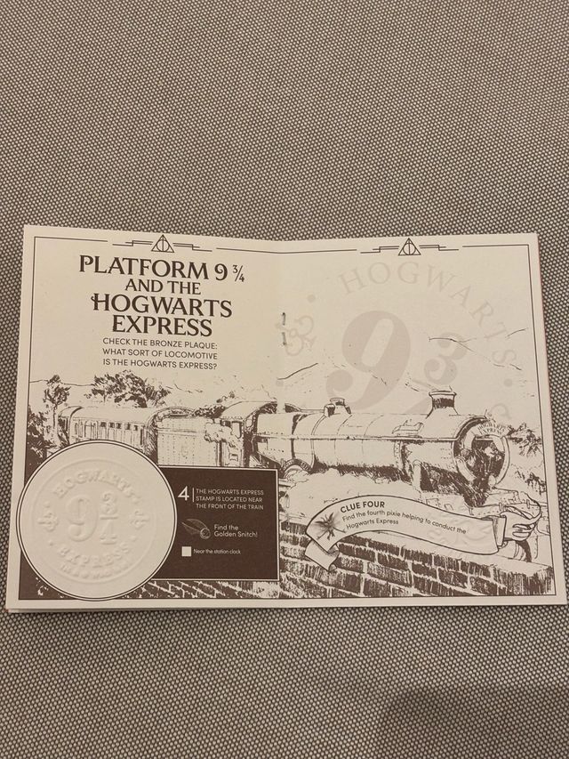 Passaporto Attività Harry Potter