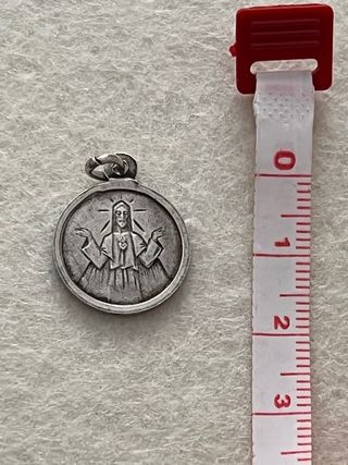 Medalla Plata Virgen Montserrat