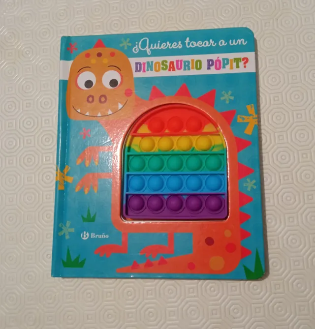 ¿Quieres tocar a un Dinosaurio Popit?