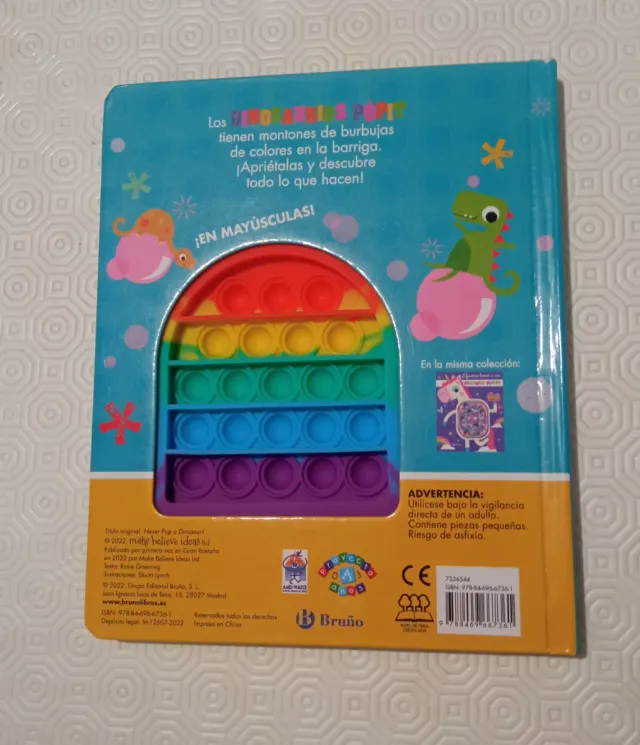 ¿Quieres tocar a un Dinosaurio Popit?