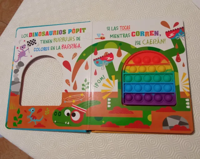 ¿Quieres tocar a un Dinosaurio Popit?