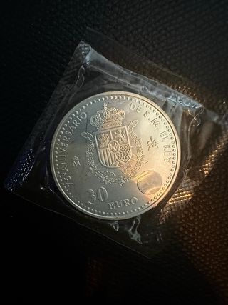 Moneda 30 euros de plata