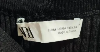 Conjunto Zara Pantalón Talla XL y Top Talla M