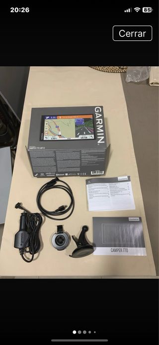 Garmin Camper 770 LMT-D GPS