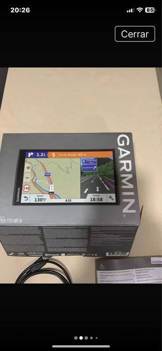 Garmin Camper 770 LMT-D GPS