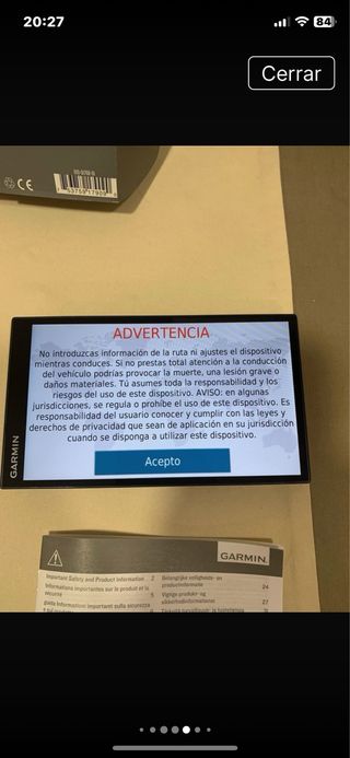 Garmin Camper 770 LMT-D GPS