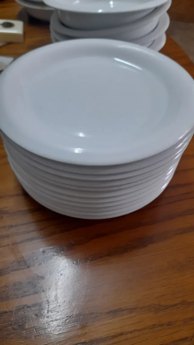 Platos Boda Nova Suecia Porcelana Blancos