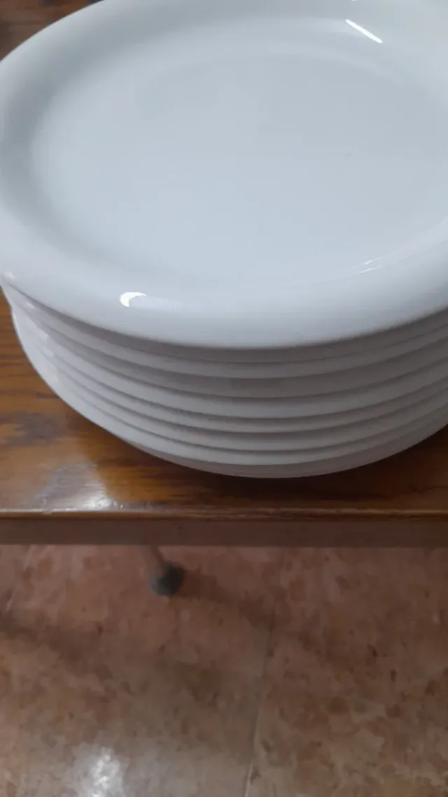 Platos Boda Nova Suecia Porcelana Blancos