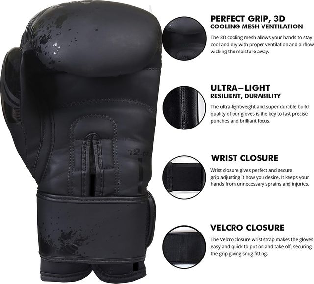 Guantes Boxeo 12oz MCD