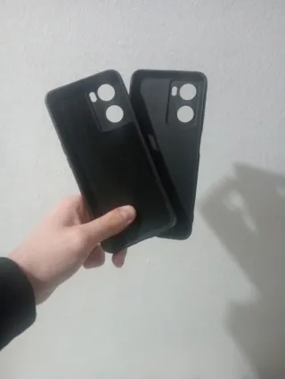 Fodere nere per OPPO A57 - silicone/tpu