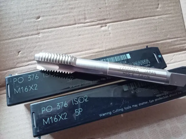 Set 2 Maschi Filettare M16 Yamawa