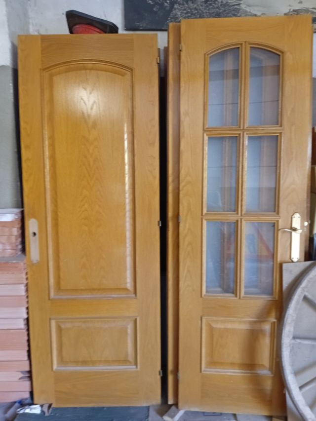 Puertas de madera interior