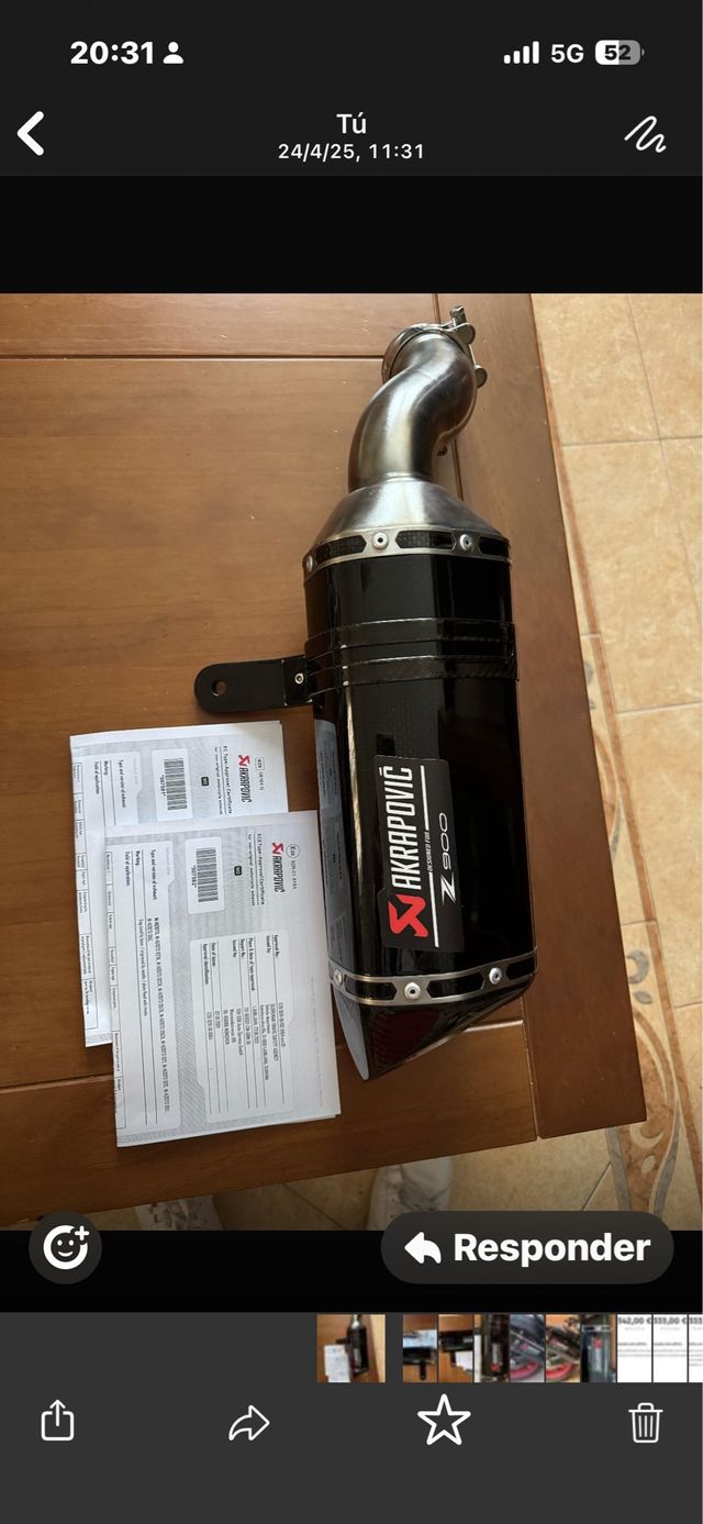 Escape Akrapovic Z900