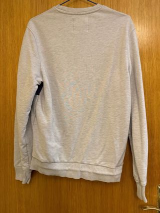 Sudadera Springfield Gris y Azul