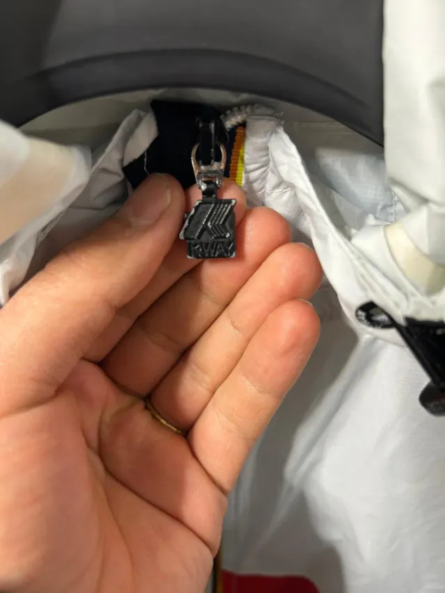 Giacca a vento color block