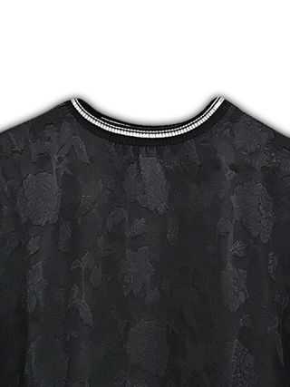 Maglia nera trasparente Tezenis