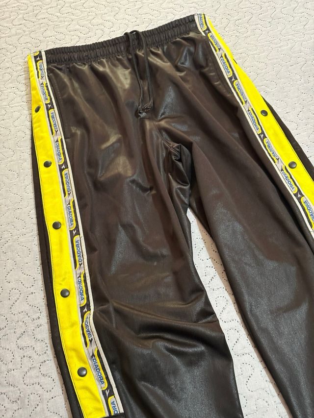 Pantaloni tuta Diadora vintage bottoni M
