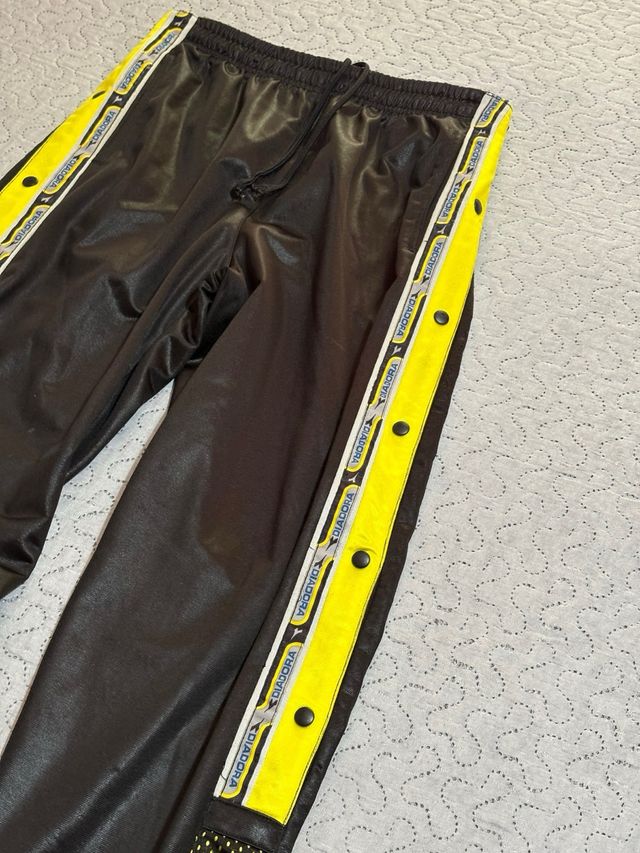 Pantaloni tuta Diadora vintage bottoni M