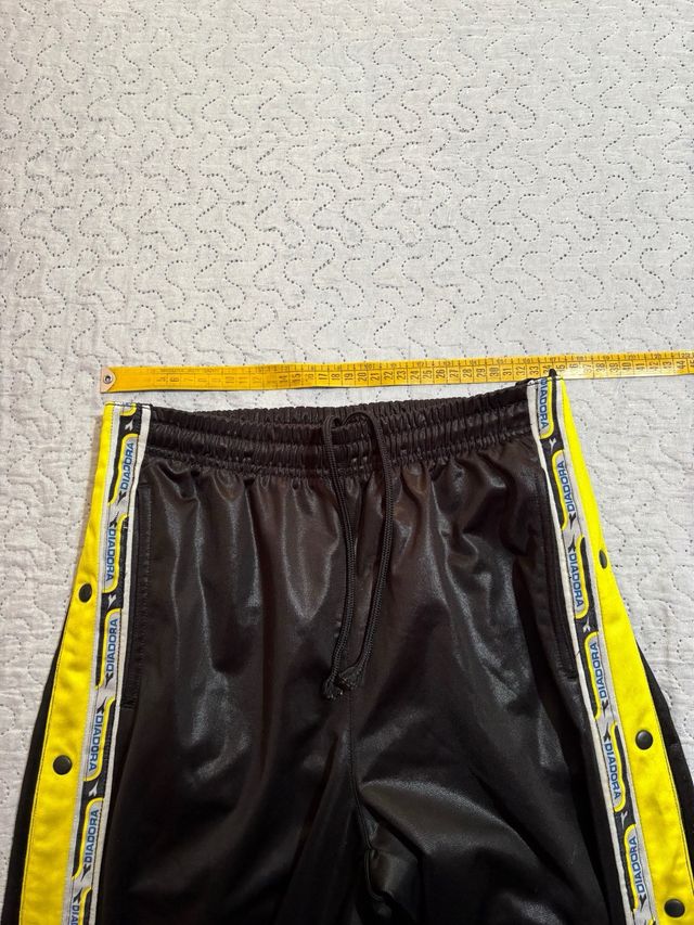 Pantaloni tuta Diadora vintage bottoni M