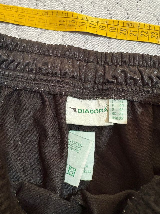 Pantaloni tuta Diadora vintage bottoni M