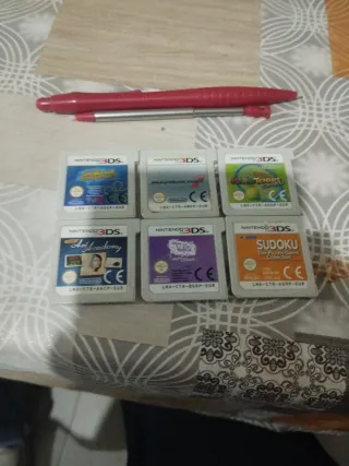 Lote 6 Juegos Nintendo 3DS