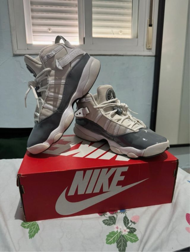 Zapatillas Jordan 6 Rings Blanco Gris