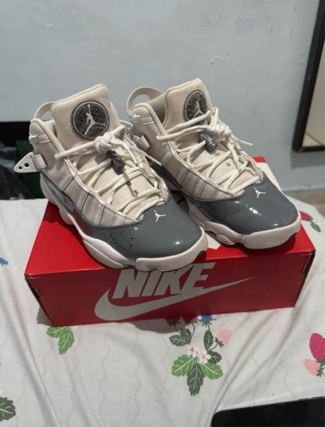 Zapatillas Jordan 6 Rings Blanco Gris