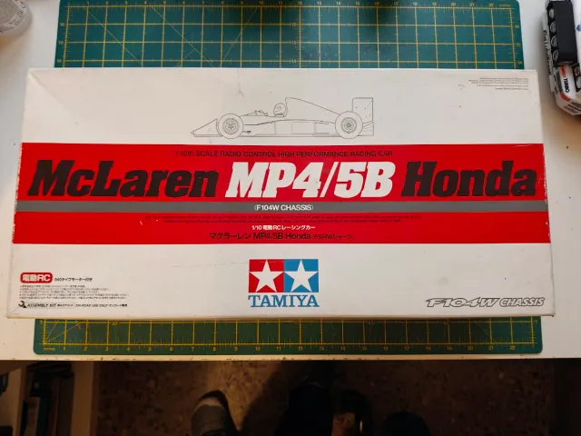 Tamiya F104W McLaren MP4/5B Honda RC