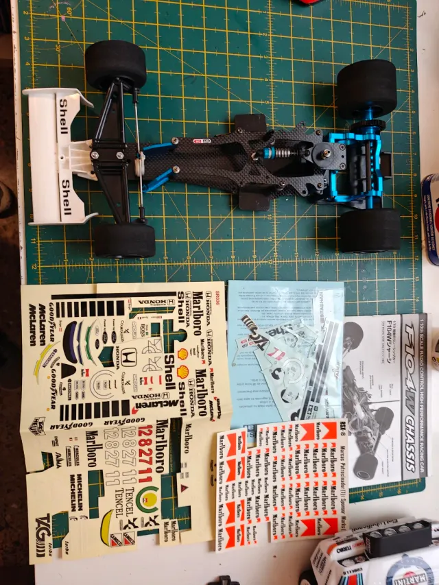 Tamiya F104W McLaren MP4/5B Honda RC