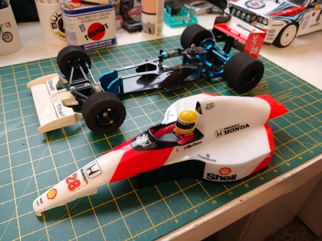 Tamiya F104W McLaren MP4/5B Honda RC