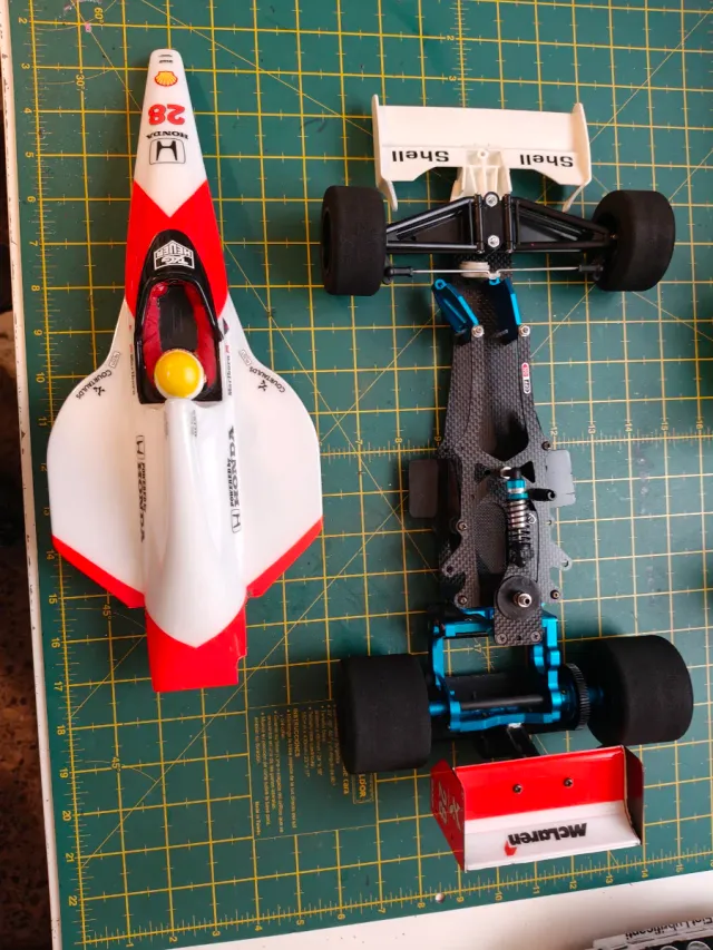 Tamiya F104W McLaren MP4/5B Honda RC