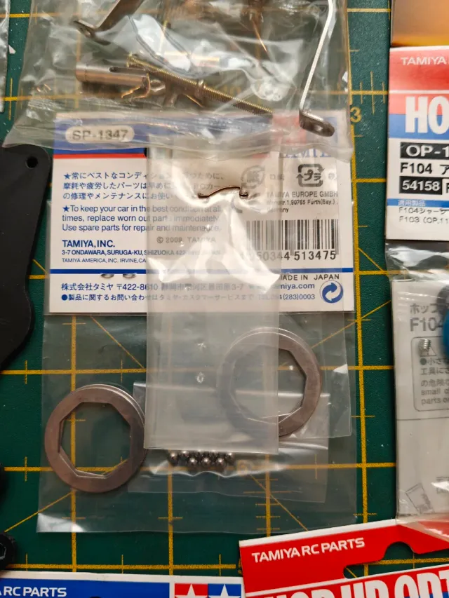 Tamiya F104W McLaren MP4/5B Honda RC