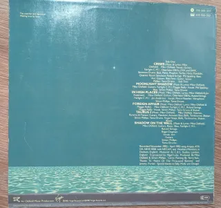 Vinilo Lp Mike Oldfield - Crises