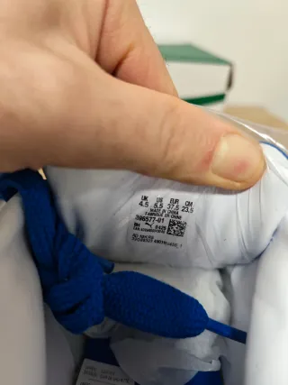 Sneakers Puma Suede XL Blu/Bianco Tg 37.5 nuove