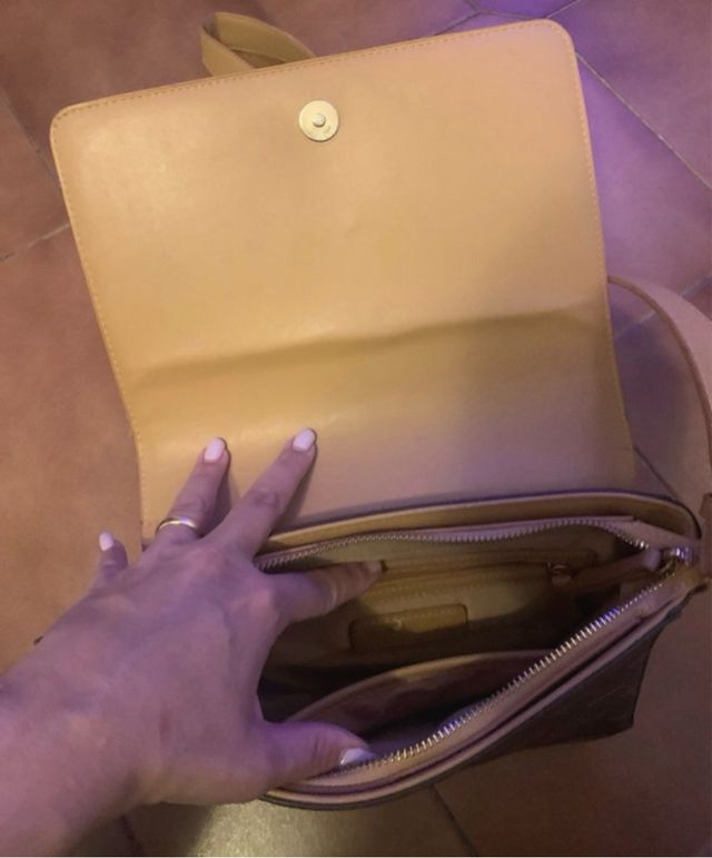 Borsa a tracolla Valentino beige/marrone