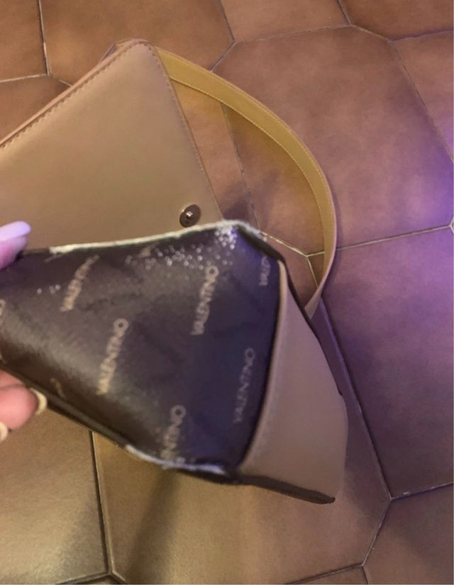 Borsa a tracolla Valentino beige/marrone