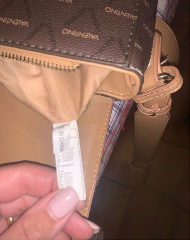 Borsa a tracolla Valentino beige/marrone