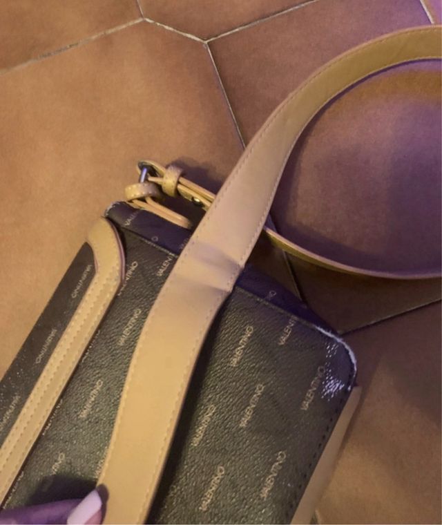 Borsa a tracolla Valentino beige/marrone