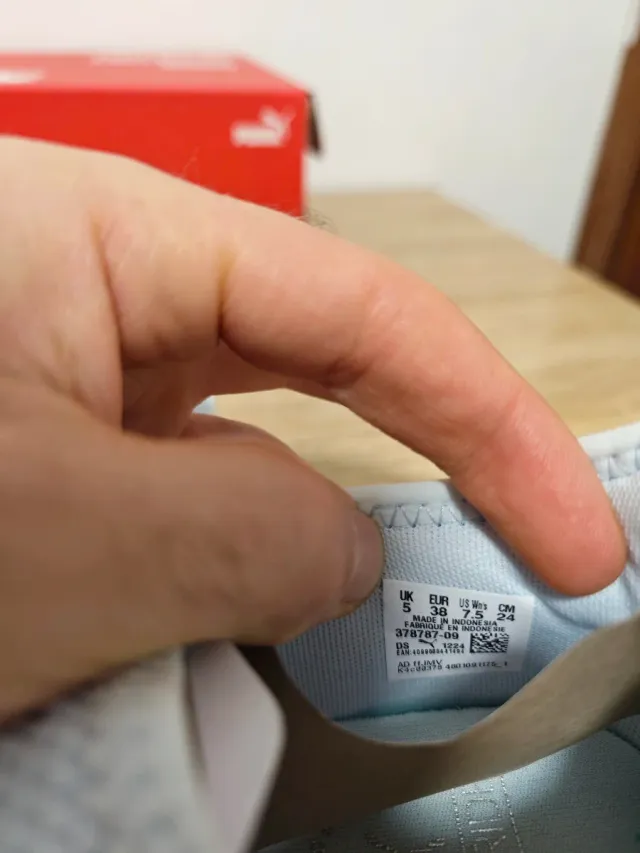 Sneakers Puma Azzurre Taglia 38 Nuove