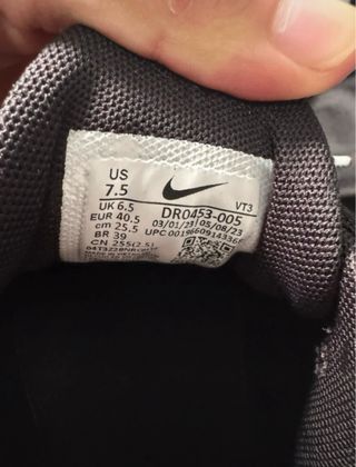 Zapatillas Nike Air Max Negras y Blancas