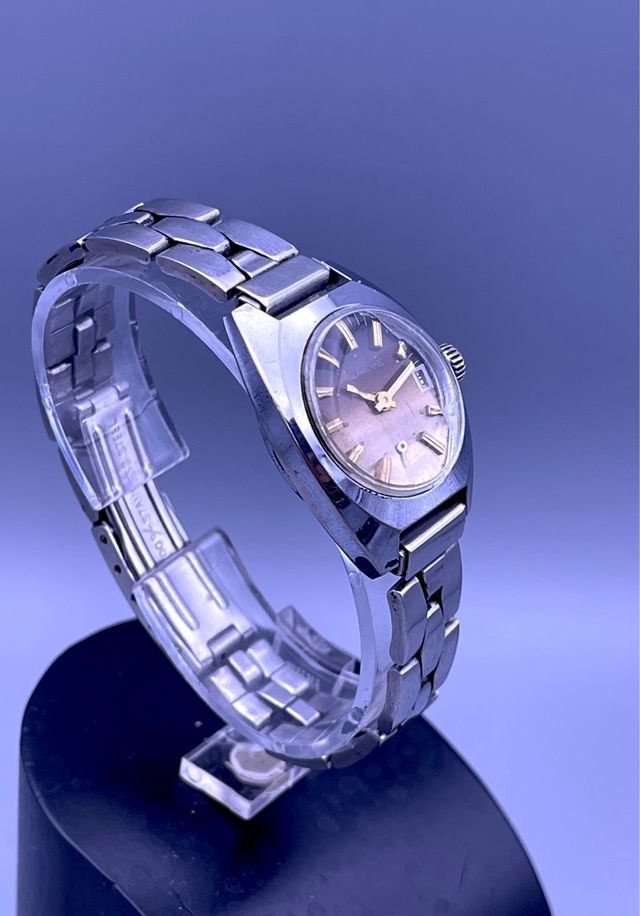 Reloj Geneva Vintage Cristal Facetado Años 70