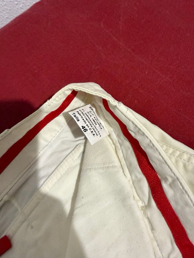 Pantalones Chinos Buccino Beige Claro Talla 46