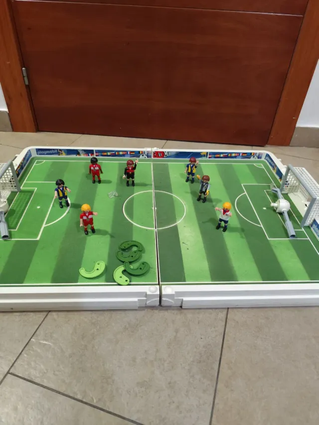 Futbolín Playmobil