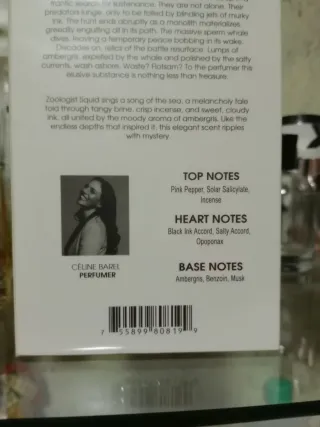 Perfume Zoologist Squid Extrait de Parfum