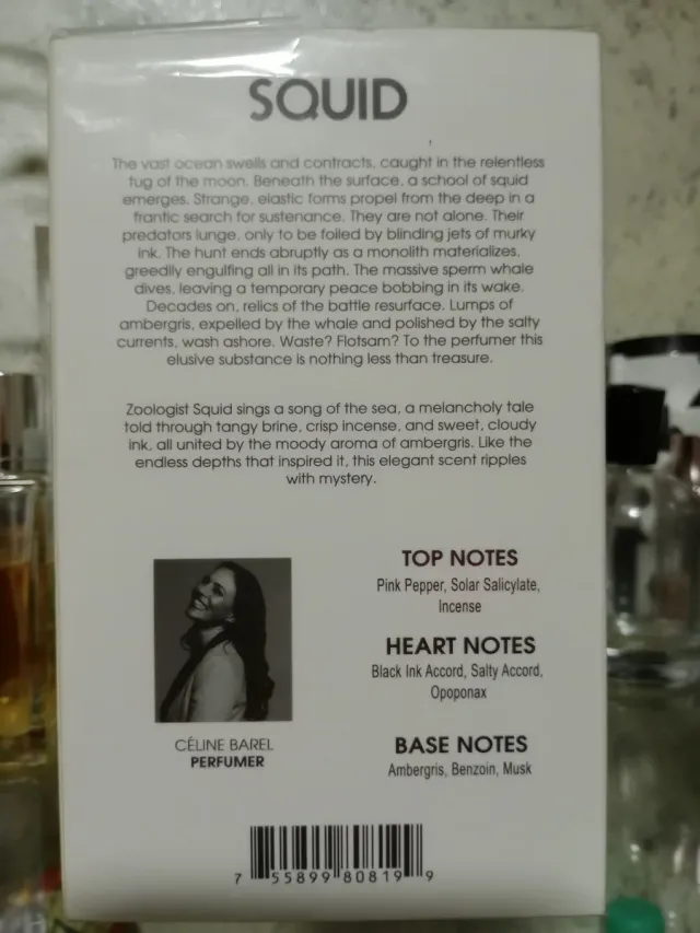 Perfume Zoologist Squid Extrait de Parfum