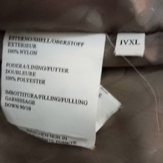 Piumino donna Maria Chiara Beige XXL